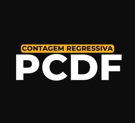 Contagem Regressiva PCDF - Delegado